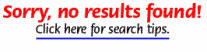 Sorry - no results found